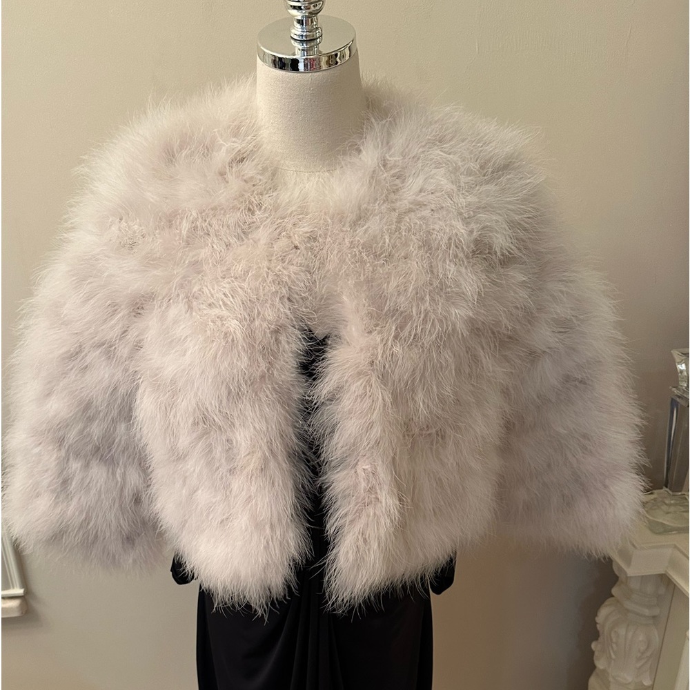 Jocelyn Cream Fur Jacket